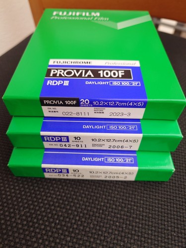 Fujifilm provia 100f 4x5 40 - fujifilm,