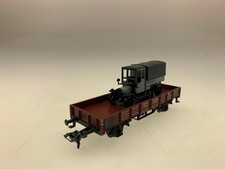 Märklin H0 84504 Niederbordwagen mit Reichspost-LKW OVP