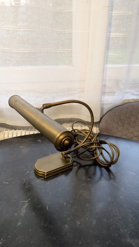 Messing klavierlampe - messing,