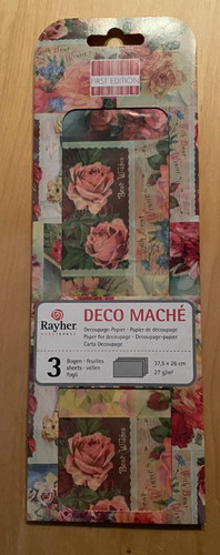 Decoupage papier bogen - 3,