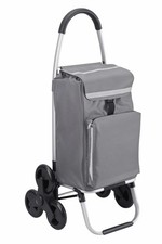 Meister Einkaufstrolley 3x3 Treppensteiger Klappbarer Einkaufsroller