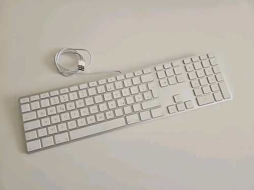 Apple a1243 aluminium tastatur - a1243,