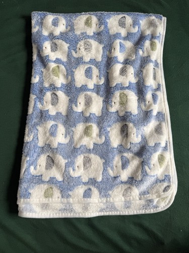 Decke elefanten motiv blau - motiv,