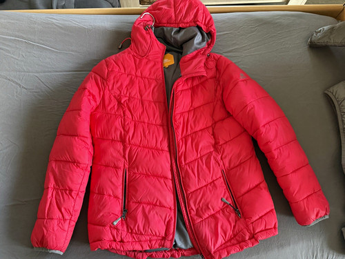 Nordcap damen steppjacke rot - nordcap,