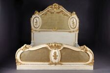 H-Dom-6 MAJESTÄTISCHES BAROCK BETT IM STIL DES LOUIS XVI SEIZE *