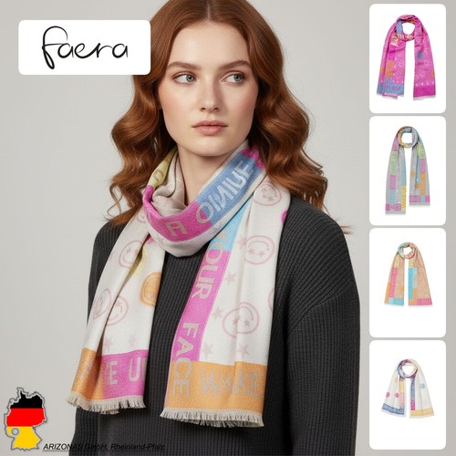 Faera leichter schal smiley - faera,