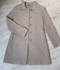 Mantel Trenchcoat Jacke Damen Größe 40 Beige CINZIA ROCCA