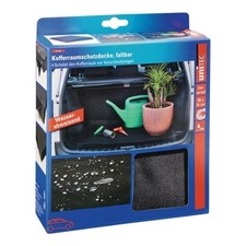 Unitec 75705 Kofferraumschutzdecke, Falt und Abwaschbar, 88 x 76 cm, schwarz