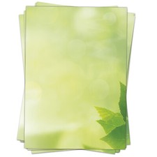 Blatt briefpapier mit - a4,