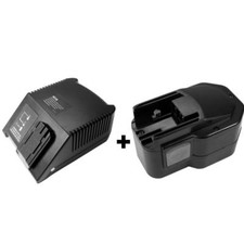 Set ladegerät akku - +,