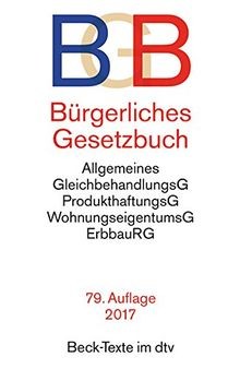 Bürgerliches gesetzbuch bgb - bürgerliches,