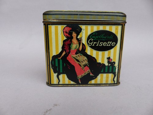 Alte blechdose cigaretten - blechdose,
