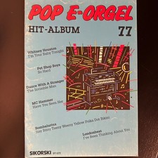 Noten - pop e-orgel -