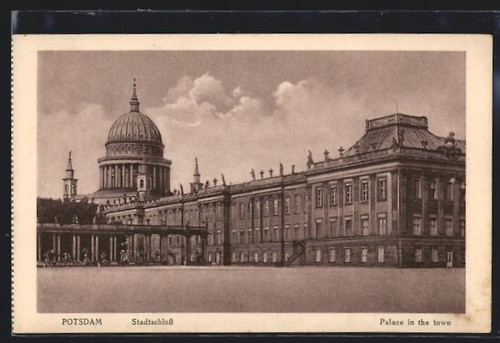 Potsdam stadtschloss - potsdam,, am