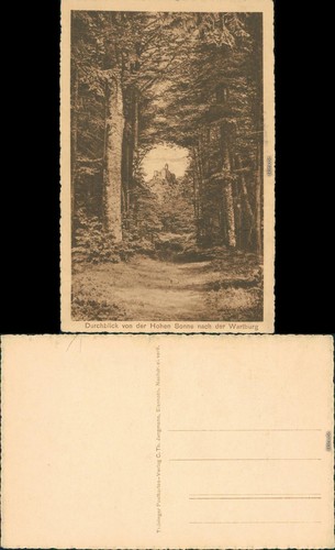 Ansichtskarte eisenach - ansichtskarte,