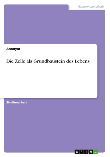 Anonymous die zelle als - anonymous,