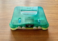 Nintendo 64 Konsole Transparent Blau Clear Ice Blue - N64 Ersatz Konsole
