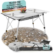 Aluminium Camping Rolltisch