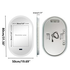 Bluetooth Badspiegel LED