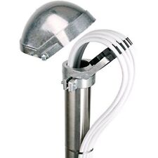 Sat Mastkappe Aluminium für Antennen auch Solar- oder Stromeinführung Kabel .