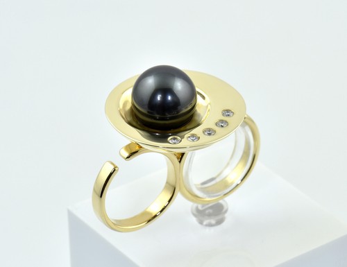 Ring tahiti perle - ring, tahiti-perle
