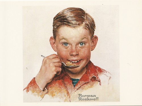Norman rockwell sommersprossen - norman,