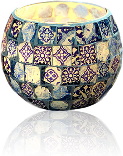 Mosaik teelichthalter aus - mosaik,