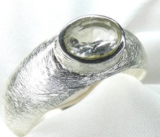 🤍 Bergkristall Ring 925