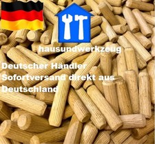 Holzdübel Riffeldübel Dübel Möbeldübel Profiware wählbar 5,6,8,10,12mm Buche