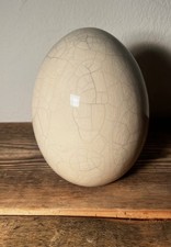 Ei, Keramik, Größe L, creme