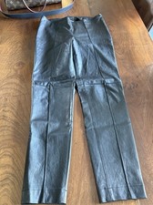 Akris Hose Leder Lederleggings