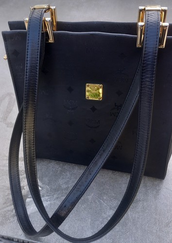 Mcm tasche schwarz neuwertig - tasche,