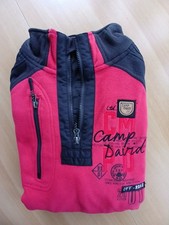 Camp David Fleecepullover mit
