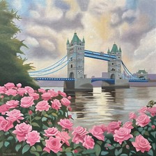 Tower Bridge mit Rosen