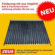 🔥Solaranlage Solarthermie