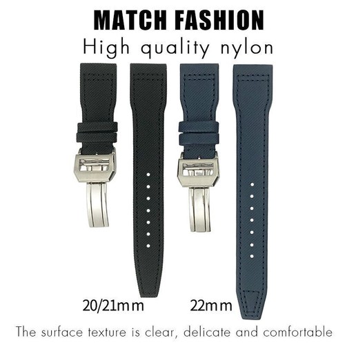 Nylon leder uhrenarmband - nylon,