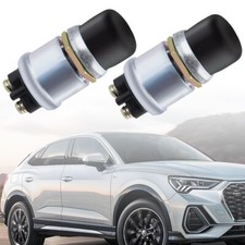 2X 12V 50A Wasserdichter Schalter Druckknopf Auto Boot Horn Motorstart Starter