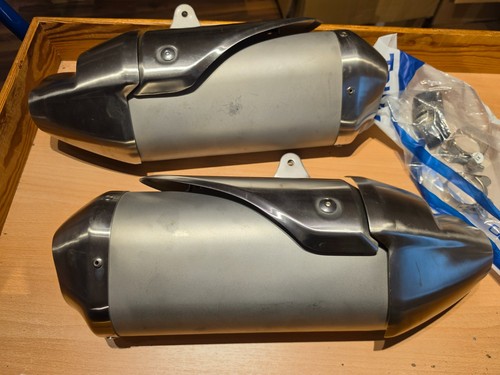 Auspuff rechts links triumph - auspuff,