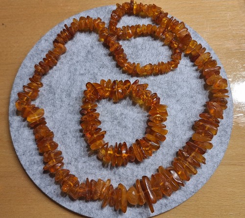 Bernstein splitterkette mit - bernstein,