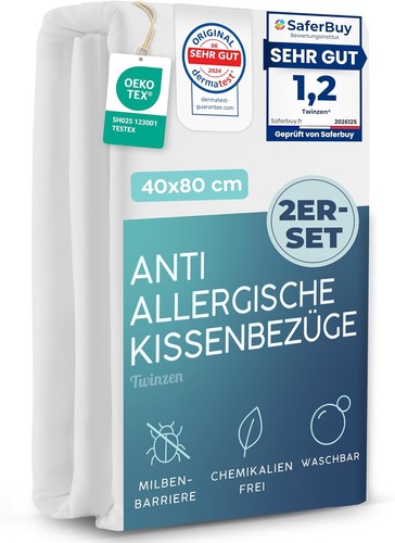 Twinzen 2er set milbenbezug - 2er-set,