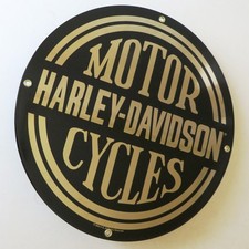 HARLEY DAVIDSON Motor Cycles Altes Emailschild USA dat 2004 PERFEKT Motorrad RAR