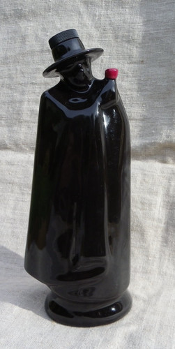 Vintage schwarze porzellan - schwarze,