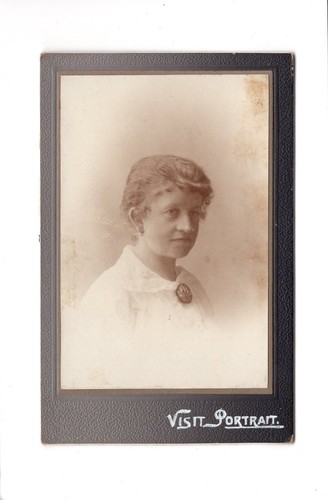 Cdv foto damenportrait - foto,
