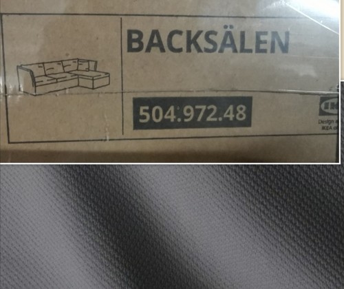 Ikea backsälen bezug - ikea, 3er
