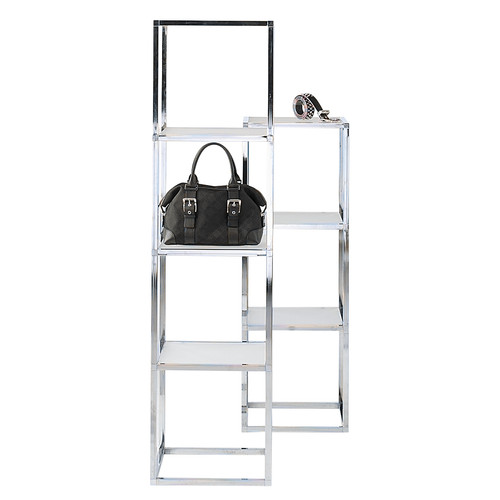 Verkaufsregal silber 110 cm - 110,