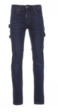 PAYPER Jeans Hose WEST Arbeitshose Cargohose Denim Stretch Slim Fit 