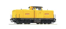 Roco 212 097 DB AG Bahnbau Gruppe gelbe Lackierung, Fahrgestell schwarz, HO 1:87