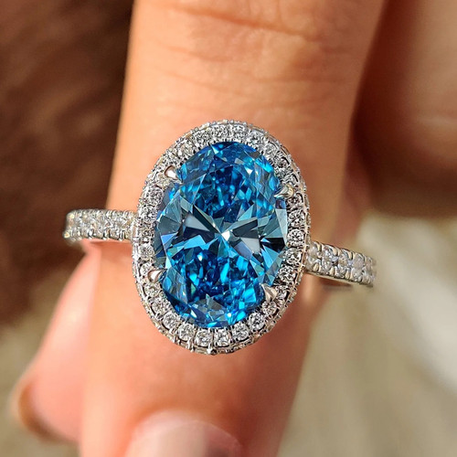 Lab grown diamond - lab, 18k