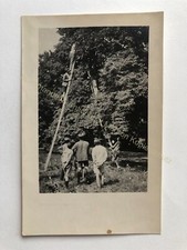 orig. Foto AK Leiter Apfelbaum