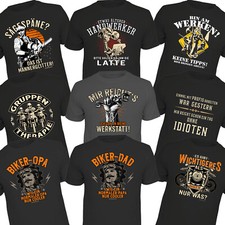 Werkstatt T Shirt Biker